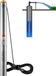 Pompe de puits profond acier inoxydable 1500W 9,8 m³/h 108m hauteur de refoulement