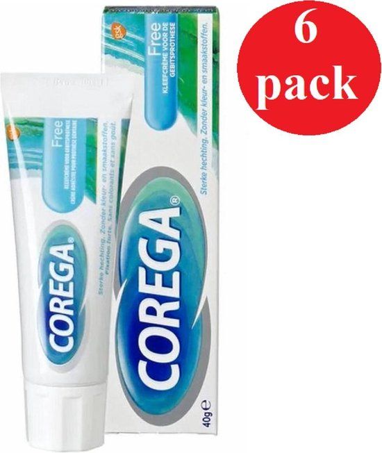 Corega Fixing Cream Flavourless 40g - Kleefcrème