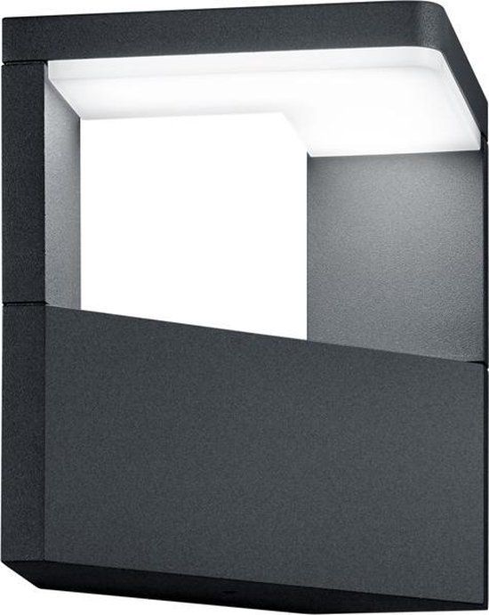 TRIO GANGES - LED Wandlamp - Antraciet - Buiten - IP54