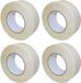 A.S.F. Fischer Bv Ruban adhésif en mousse double face - 4x - blanc - 19 mm x 1,5 m - ruban de montage