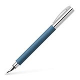 Faber-Castell Vulpen Ambition Precious Resin Blauw B
