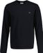 GANT REGULAR SHIELD LONG SLEEVE Zwart Coton Col rond Manches longues Coupe regular T-shirt Homme Taille S