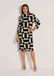 MADELEINE Robe beige / noir