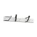 Essem Design Patère Tamburin 31,5 cm Blanc-noir