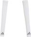 adidas Manchon de compression pour bras pour enfants Volleyball Blanc Unisexe