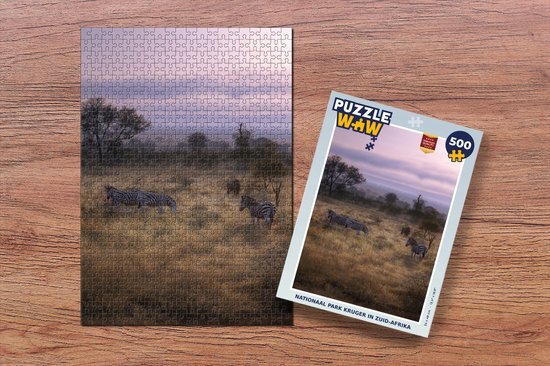 MuchoWow Puzzel Nationaal Park Kruger in Zuid-Afrika - Legpuzzel - Puzzel 500 stukjes