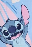 CERDÁ LIFE'S LITTLE MOMENTS Disney Stitch Strandlaken Katoen – 70x140 cm – Blauw/Roze – Strandhanddoek Jongens en Meisjes