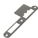 BUVA rvs sluitplaat LL v/sluitkom 6025+
