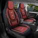 Bremer Sitzbezüge Hymer Premium Camper stoelhoezen Zwart/Wijnrood (2 losse stoelen)