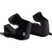 Leatt Adventure 8.5/9.5, coussinets de joue, couleur: Noir, taille: 25mm M/L