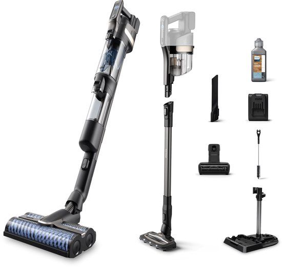 Philips AquaTrio XW9384/01R1 Snoerloze Wet & Dry-stofzuiger uit de 9000-serie
