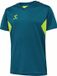 Hummel Kindersportshirt Hmlauthentic Pl Jersey S/S Kids Blue Coral/Sulphur Spring