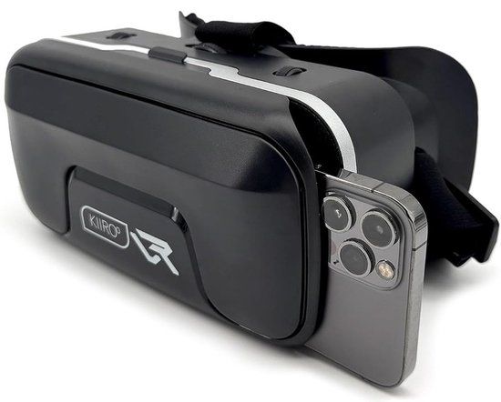 Kiiroo VR Bril voor Smartphone - Universeel - Zwart