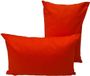Kussenovertrek Bol Kussenovertrek met vulling decoratief kussen 2 stuks van 100% katoen collectie concept, kleur en grootte naar keuze (kussenhoes met vulling set van 2 - 50x30cm, oranje)
