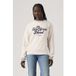 Levi's Sweatshirt Graphic Heritage Sport Crewneck Femme Beige Taille: XS