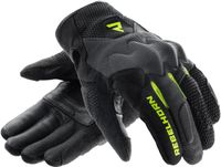 Rebelhorn Core Dames Motorhandschoenen - Zwart/grijs/geel - Maat L