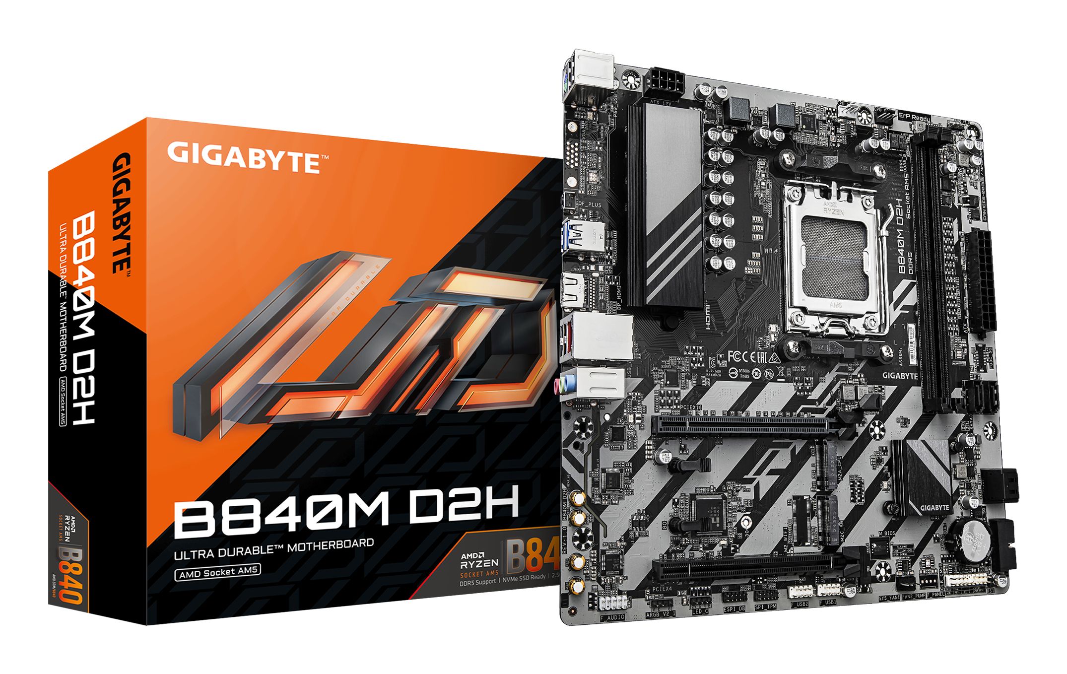 GIGABYTE B840M D2H Moederbord
