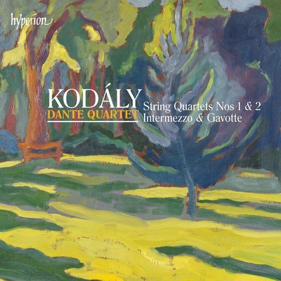 Dante Quartet - Kodaly: String Quartet Nos 1 & 2 (CD) - Hyperion Records
