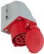 PCE 117-6v CEE-wandcontactdoos 16 A 7-polig 400 V 1 stuk(s)