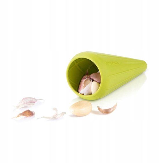 Knoflookschiller Tescoma Knoflookpelder Silicoon Groen Presto