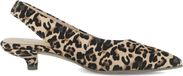 Gabor Chaussures habillées pour femmes à talon bloc, bout pointu, imprimé animal, printemps/été 2026