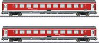 Märklin 42989 H0 set van 2 personenrijtuigen van de München-Nürnberg Express van de DB-AG