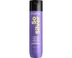 Matrix So Silver Shampoo - 300 ml - Neutraliseert blond, grijs en wit haar