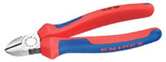 Knipex Zijsnijtang - 7005-160 N - 160mm - Rood