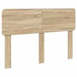 vidaXL Hoofdbord Sonoma Eik Bewerkt Hout