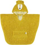 Trixie Poncho - Mr. Lion - 100% Biologisch Katoen - Badcape Kind met Capuchon - Geel