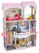 Maison de poupées Magnolia Mansion, 3 étages, en bois, avec meubles, convient aux poupées de 30 cm