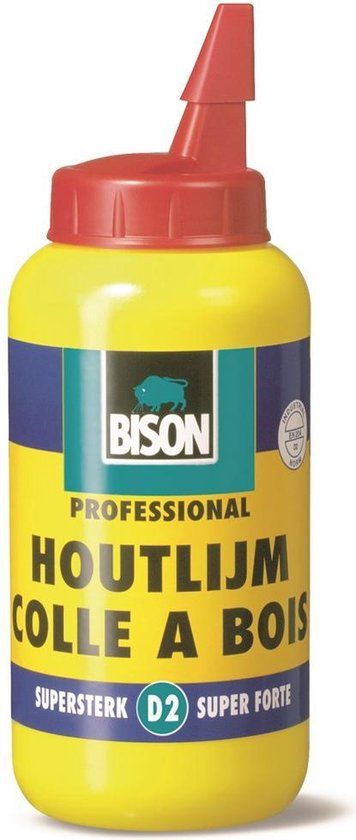 Bison Originele Houtlijm - 750g - Vochtbestendig - D2 - Universeel