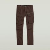 G-Star Rovic Zip 3D Regular Tapered Heren Joggingbroek Chocolate Plum W32/L34