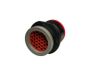 TE Connectivity HDP24-24-31PT-L017 Connecteur de câble Noir, Rouge