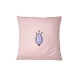 Bona Basics Decoratieve kussenhoes Lichtroze 45x45 cm
