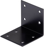 Alberts 824945 Groothoekbeugel - zwart - kunststof gecoat - 60 x 60 x 60 mm | Set van 50