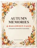 Autumn Memories & Halloween Tales: A Large Print Guided Journal for Seniors, Grandparents, and Adults to Share Fall Stories