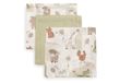 Jollein Hydrofiel Monddoekje Barn Buddies 31x31cm (3-pack)