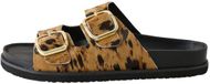 Next - Dames - Forever Comfort® sandalen met voetbed en dubbele bandjes - Bruin