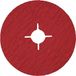 Promat/Tecwerk disque en fibre | d. 125 mm | grain 40 | inox | grain céramique
