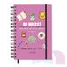 HappyMots Agenda 2023-2024, weekplanner A5, schoolplanner, bevat planner, kalender en stickers, intervallen: september 2023 - augustus 2024, in het Duits