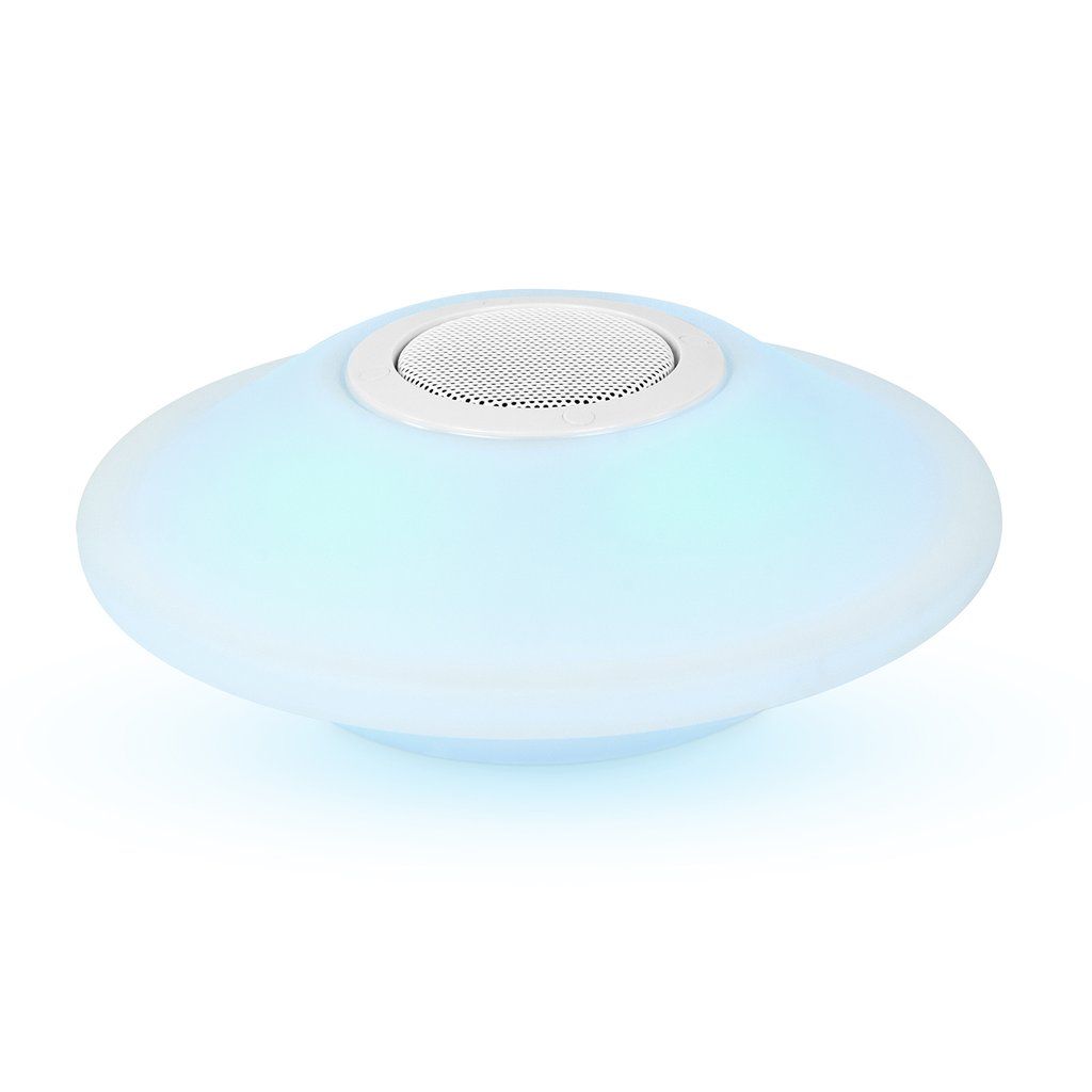 Victrola ITSBO-512-BLU-EU - Draagbare Bluetooth Speaker - Wit - Waterbestendig - LED Verlichting