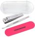Tweezerman Mini Neon Nagelverzorgingsset