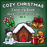 Bold & Cozy Christmas Coloring Book