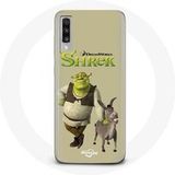 Maniacase Hoesje voor Samsung Galaxy A70 Shrek en de ezel film