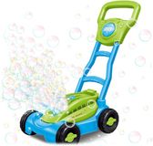 COIL Bellenblaas Grasmaaier voor Kinderen 3+ – Automatische Bubble Mower met Licht en Geluid - 13 gaten - 15.000 bubbels per minuut– Inclusief Bellenblaasvloeistof – Groen