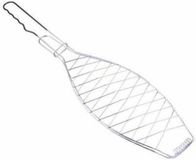 BBQ Collection Barbecue Rooster - Klem Grill - Metaal - 58 x 13 x 1 cm - Speciaal voor Vis