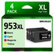 HP Jeu de cartouches couleur 953XL pour OfficeJet Pro (4-pack)