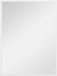 Homcom Wandspiegel Glas 60x80x2cm Wit
