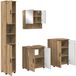 vidaXL Meuble de salle de bain Artisan Chêne 61 x 35 x 64 cm